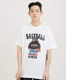 ベースボールクラブ 半袖Tシャツ ホワイト