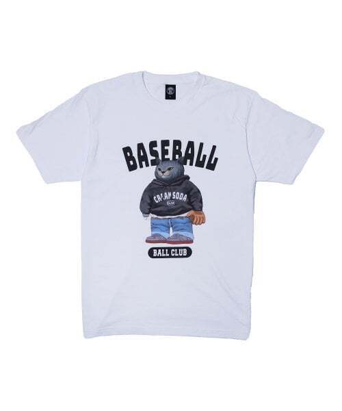 CREAM SODA LAB(クリームソーダラボ)の「ベースボールクラブ 半袖Tシャツ ホワイト(Tシャツ/カットソー・メンズ・その他・XX-LARGE/X-LARGE/MEDIUM/LARGE)」の3枚目の写真