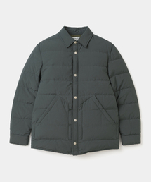 UNIFORM BRIDGE（ユニフォームブリッジ）の「feather down shirt jacket charcoal（ダウンジャケット/コート）」