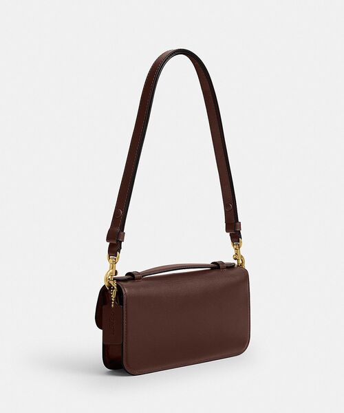COACH(コーチ)の「エローラ トップ ハンドル クロスボディ バッグ(ショルダーバッグ・レディース・ブラウン系その他・ONE)」の5枚目の写真