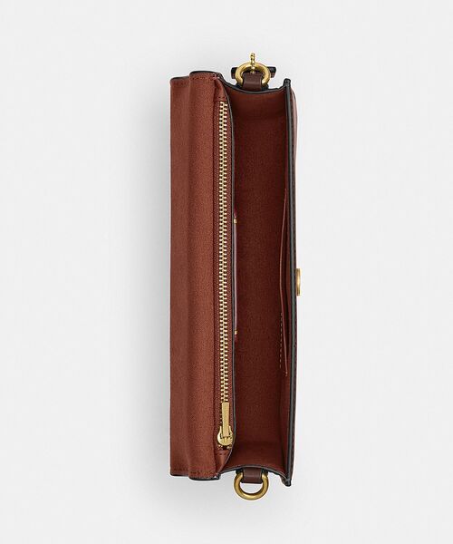 COACH(コーチ)の「エローラ トップ ハンドル クロスボディ バッグ(ショルダーバッグ・レディース・ブラウン系その他・ONE)」の7枚目の写真
