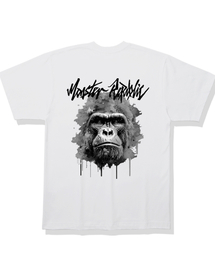 リアルフェイス アッシュグレー Tシャツ ホワイト