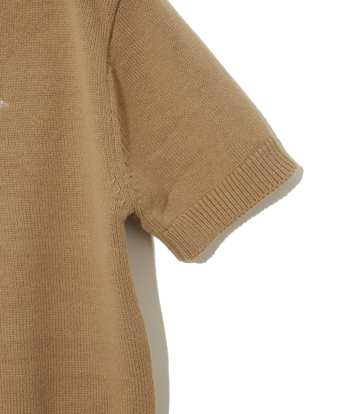 YALE(イェール)の「コットンポロクロップニット_ベージュ(ポロシャツ・レディース・その他・SMALL/MEDIUM)」の5枚目の写真