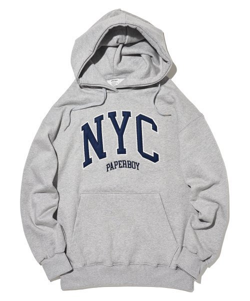 PAPERBOY(ペーパーボーイ)の「ニューヨークシティ フードパーカー-メランジ(パーカー・レディース・その他・LARGE/MEDIUM/SMALL/X-LARGE)」の1枚目の写真