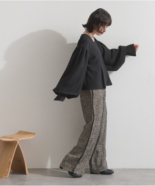 OandI（オーアンドアイ）の「ツイードフリンジカーブパンツ（その他パンツ・レディース・ブラウン/ブラック・FREE）」の15枚目の写真