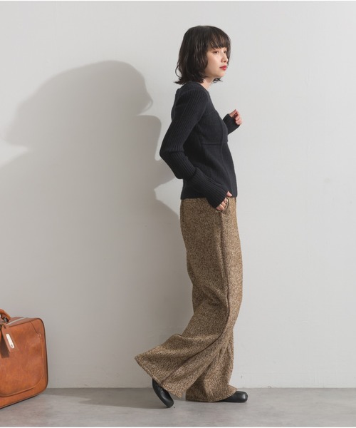 OandI（オーアンドアイ）の「ツイードフリンジカーブパンツ（その他パンツ・レディース・ブラウン/ブラック・FREE）」の22枚目の写真