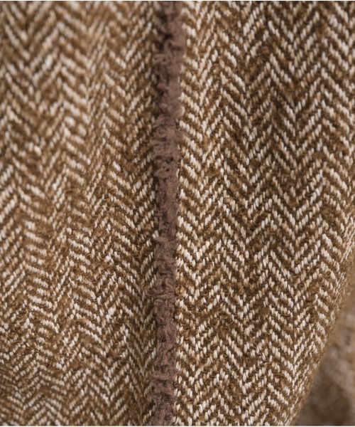 OandI（オーアンドアイ）の「ツイードフリンジカーブパンツ（その他パンツ・レディース・ブラウン/ブラック・FREE）」の8枚目の写真