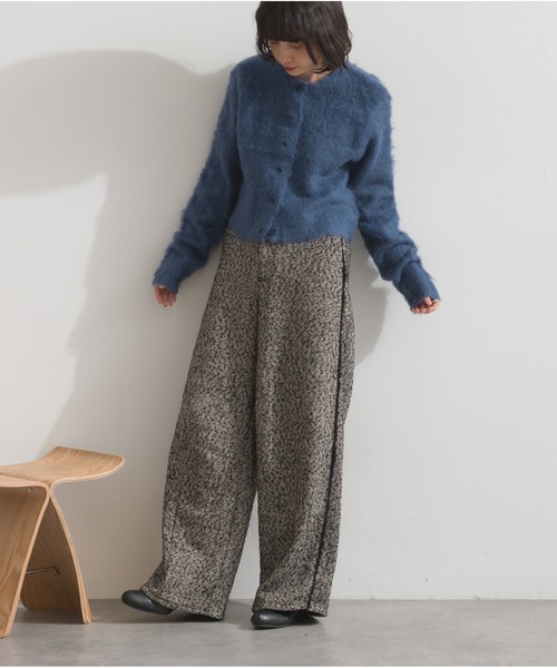 OandI（オーアンドアイ）の「ツイードフリンジカーブパンツ（その他パンツ・レディース・ブラウン/ブラック・FREE）」の17枚目の写真