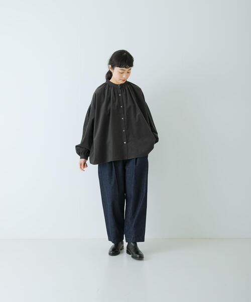 かぐれ（カグレ）の「デニムクロップドパンツ（デニムパンツ・レディース・インディゴブルー・FREE）」の7枚目の写真