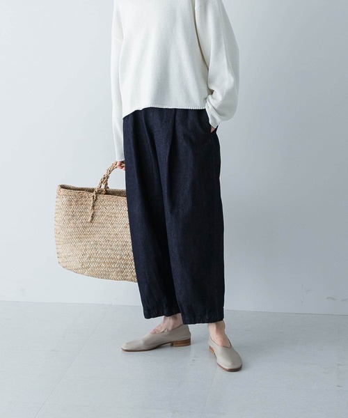 デニムクロップドパンツ（デニムパンツ）｜かぐれ（カグレ）の