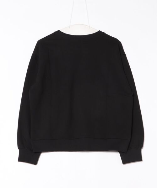 Sawa a la mode（サワアラモード）の「花柄コード刺繍スウェットプルオーバー（スウェット・レディース・ブラック・FREE）」の8枚目の写真