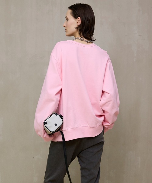 Twist Cut-Off Sweat Top/ツイストカットオフスウェットトップ