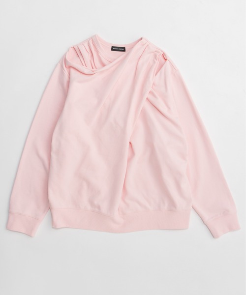Twist Cut-Off Sweat Top/ツイストカットオフスウェットトップ