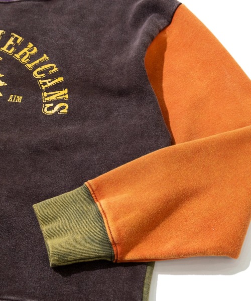 CUBE SUGAR（キューブシュガー）の「CUBE SUGAR/キューブシュガー　裏毛裏起毛スノーウォッシュプリントPO（スウェット・レディース・その他1・FREE）」の6枚目の写真