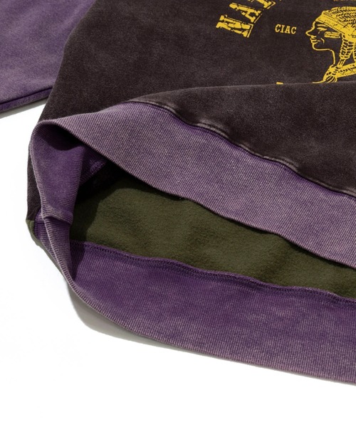 CUBE SUGAR（キューブシュガー）の「CUBE SUGAR/キューブシュガー　裏毛裏起毛スノーウォッシュプリントPO（スウェット・レディース・その他1・FREE）」の8枚目の写真