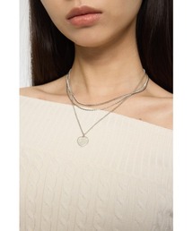 MOUSSY（マウジー）の「COIN HEART ネックレス セット（ネックレス）」
