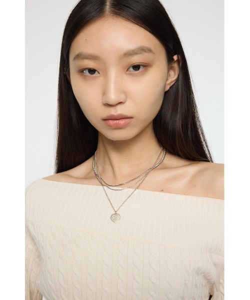 MOUSSY（マウジー）の「COIN HEART ネックレス セット（ネックレス・レディース・ゴールド/シルバー・FREE）」の16枚目の写真
