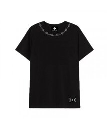 EVフレイムロゴオーバーサイズ半袖Tシャツ(ブラック)