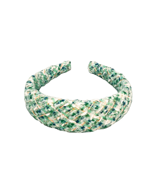 Tweed Hair Band Mint