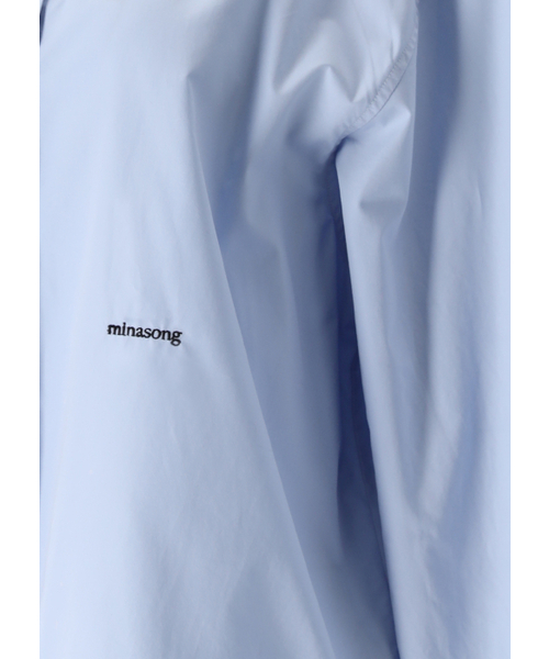 MINA SONG（ミナソン）の「ESSENTIAL SHIRT - BONDI BLUE（シャツ/ブラウス・レディース・その他・FREE）」の2枚目の写真