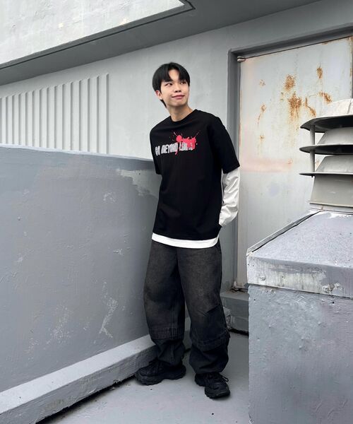 eastserviceshop(イーストサービスショップ)の「ワンポケットフラッシュデニムパンツ - ブラック(デニムパンツ・レディース・その他・46/48/50)」の8枚目の写真