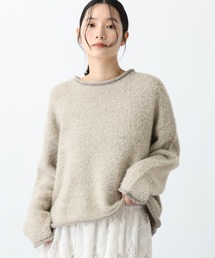 《natural by clip》3.5ゲージフェレットタッチプルオーバー