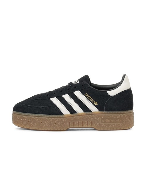 adidas(アディダス)の「HANDBALL SPEZIAL BOLD W JR7438(スニーカー・レディース・ブラック・25.5cm/25.0cm/24.5cm/24.0cm/23.5cm/23.0cm/22.5cm/22.0cm/26.0cm)」の1枚目の写真