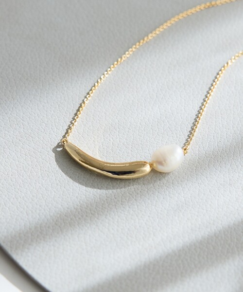 collex（コレックス）の「【dignif】【金属アレルギー対応】パール&モチーフトップネックレス（ネックレス・レディース・ゴールド・フリー）」の8枚目の写真