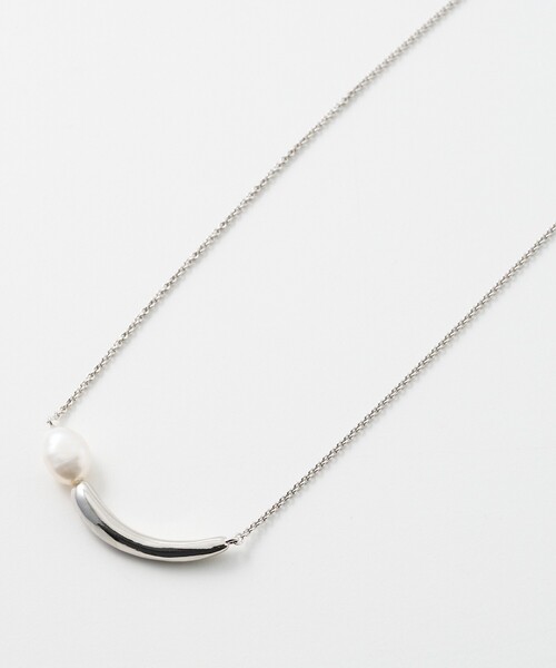 collex（コレックス）の「【dignif】【金属アレルギー対応】パール&モチーフトップネックレス（ネックレス・レディース・ゴールド・フリー）」の2枚目の写真