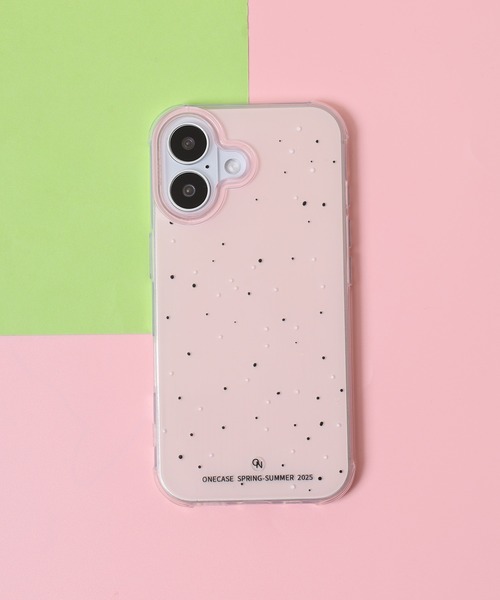 ナチュラルドットデザイン iPhoneケース（スマホケース/カバー