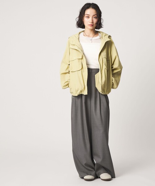 CITEN（シテン）の「＜CITEN＞3タックイージーワイドパンツ（その他パンツ・レディース・ブラック/ベージュ/グレー系・M/S/L）」の5枚目の写真