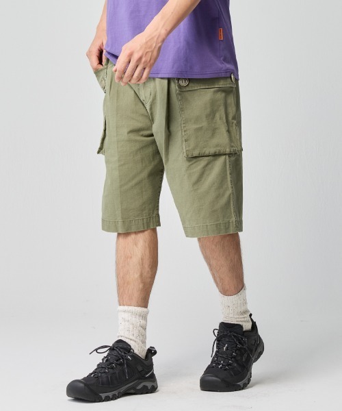 KRIFF MAYER(クリフメイヤー)の「モンキーショーツ(その他パンツ・メンズ・ネイビー/ベージュ/オリーブ/ブラック・X-LARGE/LARGE/MEDIUM)」の13枚目の写真