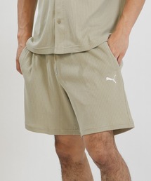 PUMA/プーマ メンズ ショーツ ワッフル生地 ワンポイント シンプル 636802