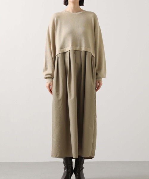 Gready Brilliant（グレディブリリアン）の「ベスト×ニットワンピｓｅｔ（ワンピース・レディース・チャコールグレー/ベージュ・FREE）」の22枚目の写真