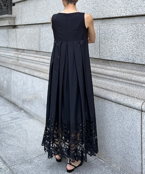 JENNE(ジェンヌ)の「エアリーサマーレースワンピース(ワンピース・レディース・ホワイト/ブラック・SMALL/MEDIUM)」の5枚目の写真