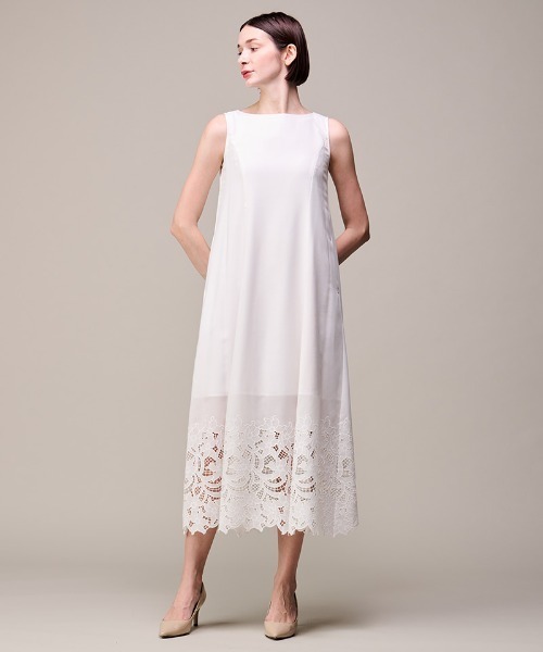 JENNE(ジェンヌ)の「エアリーサマーレースワンピース(ワンピース・レディース・ホワイト/ブラック・SMALL/MEDIUM)」の20枚目の写真