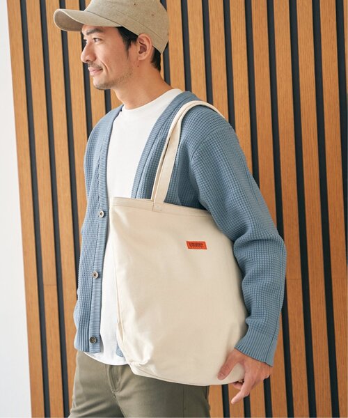 UNIVERSAL OVERALL（ユニバーサルオーバーオール）の「UNIVERSAL OVERALL ユニバーサルオーバーオール キャンバスダブルフェイストートバッグ（トートバッグ・メンズ・ブラック/グレー/オフホワイト/ライトグリーン・FREE）」の21枚目の写真