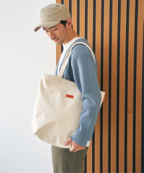 UNIVERSAL OVERALL（ユニバーサルオーバーオール）の「UNIVERSAL OVERALL ユニバーサルオーバーオール キャンバスダブルフェイストートバッグ（トートバッグ・メンズ・ブラック/グレー/オフホワイト/ライトグリーン・FREE）」の22枚目の写真