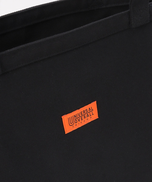 UNIVERSAL OVERALL（ユニバーサルオーバーオール）の「UNIVERSAL OVERALL ユニバーサルオーバーオール キャンバスダブルフェイストートバッグ（トートバッグ・メンズ・ブラック/グレー/オフホワイト/ライトグリーン・FREE）」の7枚目の写真