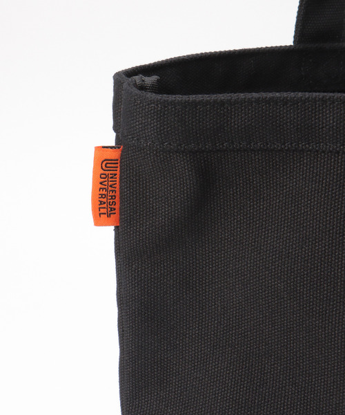 UNIVERSAL OVERALL（ユニバーサルオーバーオール）の「UNIVERSAL OVERALL ユニバーサルオーバーオール キャンバスダブルフェイストートバッグ（トートバッグ・メンズ・ブラック/グレー/オフホワイト/ライトグリーン・FREE）」の6枚目の写真