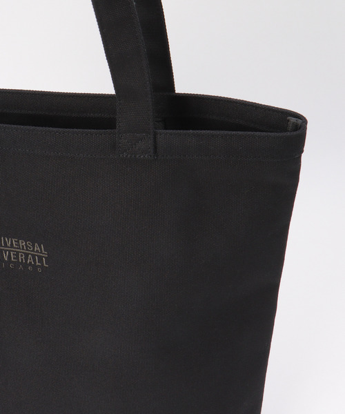 UNIVERSAL OVERALL（ユニバーサルオーバーオール）の「UNIVERSAL OVERALL ユニバーサルオーバーオール キャンバスダブルフェイストートバッグ（トートバッグ・メンズ・ブラック/グレー/オフホワイト/ライトグリーン・FREE）」の9枚目の写真