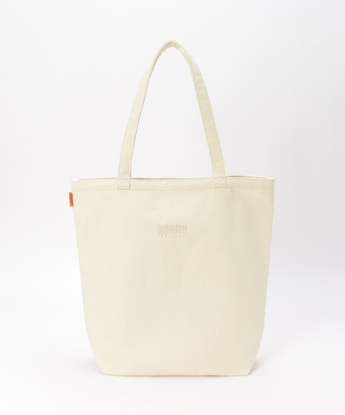 UNIVERSAL OVERALL（ユニバーサルオーバーオール）の「UNIVERSAL OVERALL ユニバーサルオーバーオール キャンバスダブルフェイストートバッグ（トートバッグ・メンズ・ブラック/グレー/オフホワイト/ライトグリーン・FREE）」の17枚目の写真