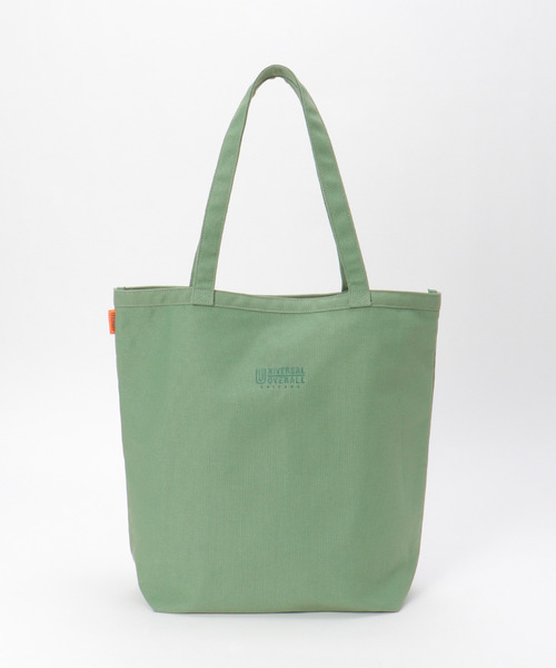 UNIVERSAL OVERALL（ユニバーサルオーバーオール）の「UNIVERSAL OVERALL ユニバーサルオーバーオール キャンバスダブルフェイストートバッグ（トートバッグ・メンズ・ブラック/グレー/オフホワイト/ライトグリーン・FREE）」の20枚目の写真