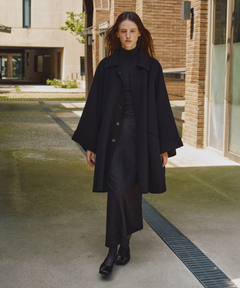 セール】ウールメルトン ダブルフェイス ダブルブレステッド 6B コート セール】ウールメルトン ダブルフェイス ダブルブレステッド 6B コート