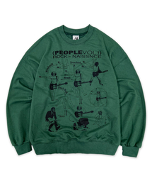 Rock Naissnce Sweatshirt (Blue Green)