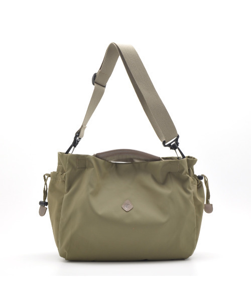 CLEDRAN（クレドラン）の「【軽量 リサイクル素材】CL3823 FORI 2WAY BAG（トートバッグ・レディース・ブラック/ベージュ/オリーブ・FREE）」の3枚目の写真