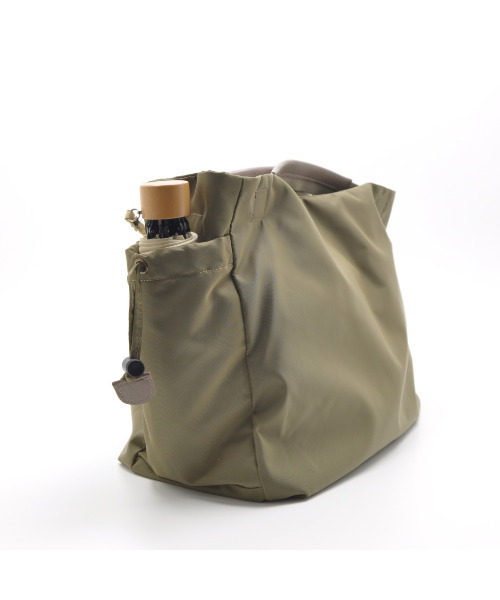 CLEDRAN（クレドラン）の「【軽量 リサイクル素材】CL3823 FORI 2WAY BAG（トートバッグ・レディース・ブラック/ベージュ/オリーブ・FREE）」の10枚目の写真