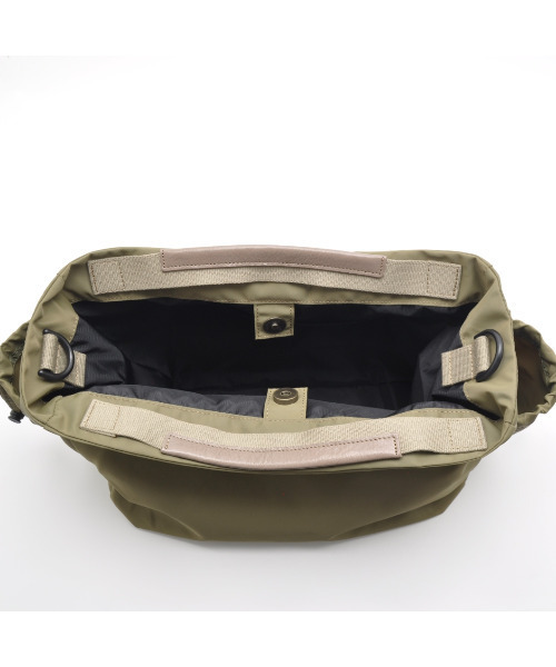 CLEDRAN（クレドラン）の「【軽量 リサイクル素材】CL3823 FORI 2WAY BAG（トートバッグ・レディース・ブラック/ベージュ/オリーブ・FREE）」の11枚目の写真