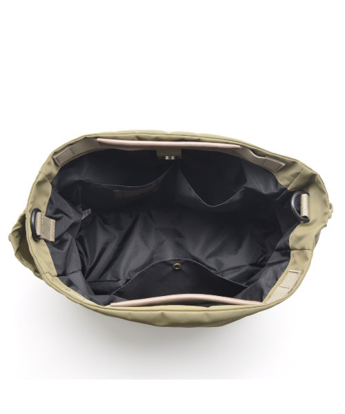 CLEDRAN（クレドラン）の「【軽量 リサイクル素材】CL3823 FORI 2WAY BAG（トートバッグ・レディース・ブラック/ベージュ/オリーブ・FREE）」の12枚目の写真