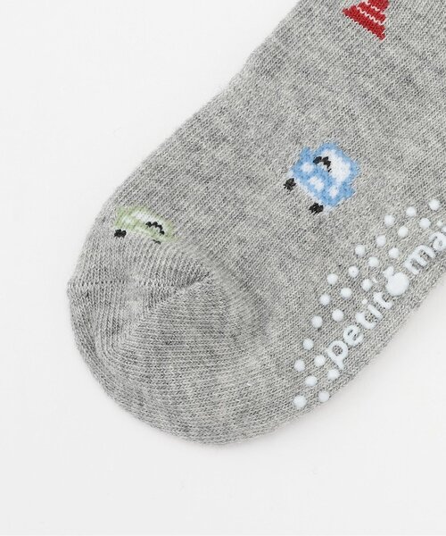 petit main（プティマイン）の「アソートクルーソックス2P（ソックス/靴下・キッズ・ベージュ/ミント/オフホワイト・S/M/SS/L）」の6枚目の写真